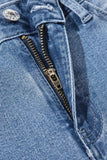 Raw Hem Wide Leg Jeans with Pockets - Trendsi - Flyclothing LLC