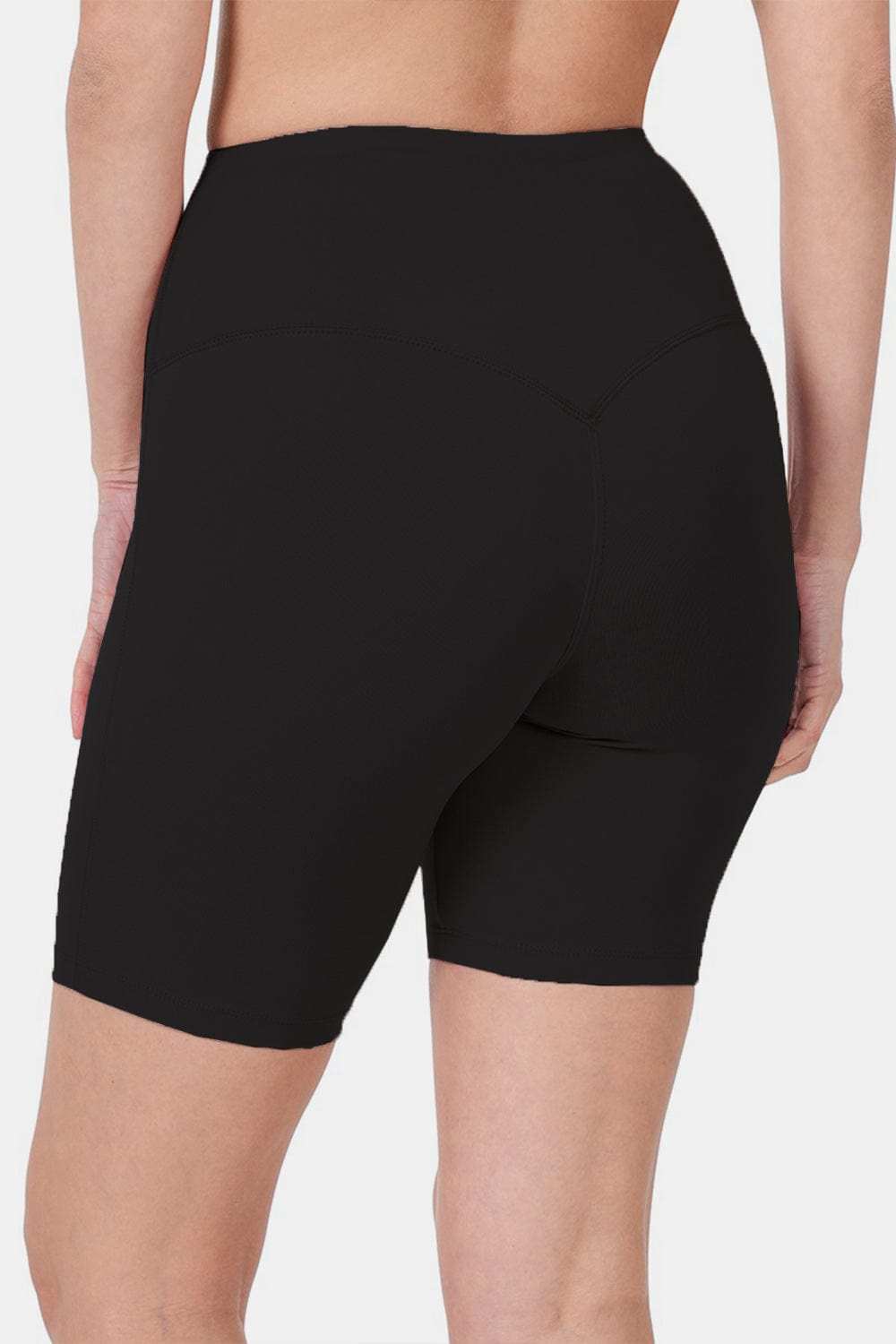 Zenana High Waist Active Shorts - Trendsi - Flyclothing LLC
