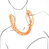 Celosia Coral Torsade Necklace - Barse Jewelry - Flyclothing LLC