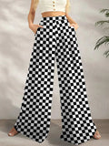Printed Wide Leg Pants - Trendsi - Flyclothing LLC