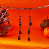 Halloween Teardrop Chain Dangle Earrings - Trendsi - Flyclothing LLC