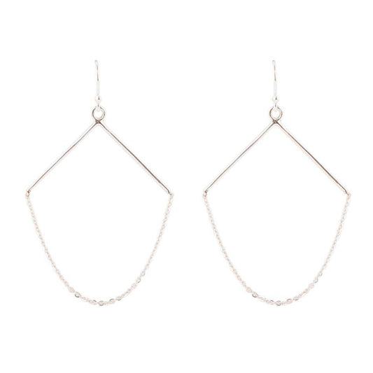 Chained Up Sterling Silver Earrings - Barse Jewelry - Flyclothing LLC