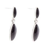 Champion Onyx and Sterling Silver Earrings - Barse Jewelry - Flyclothing LLC