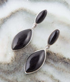 Champion Onyx and Sterling Silver Earrings - Barse Jewelry - Flyclothing LLC