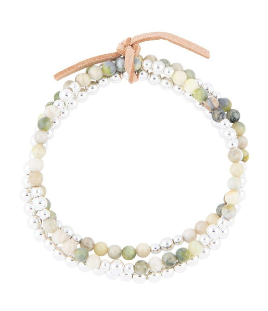 Chartruese Lemon Jade Bracelet Set - Barse Jewelry - Flyclothing LLC