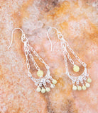 Chartruese Lemon Jade Chandelier Earrings - Barse Jewelry - Flyclothing LLC