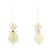 Chartruese Lemon Jade Drop Earrings - Barse Jewelry - Flyclothing LLC