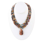 Cheyenne Jasper Statement Necklace - Barse Jewelry - Flyclothing LLC
