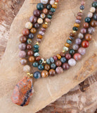 Cheyenne Jasper Statement Necklace - Barse Jewelry - Flyclothing LLC