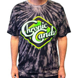 Chronic Candy T-Shirt - Black Tie Dye - Get Down Art - Flyclothing LLC