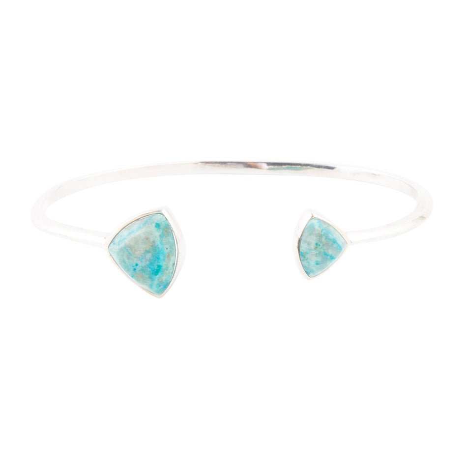 Chrysocolla Open Cuff Bracelet - Barse Jewelry - Flyclothing LLC