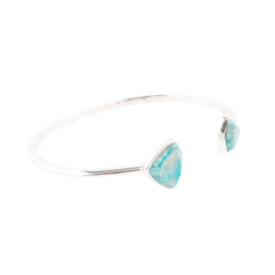 Chrysocolla Open Cuff Bracelet - Barse Jewelry - Flyclothing LLC