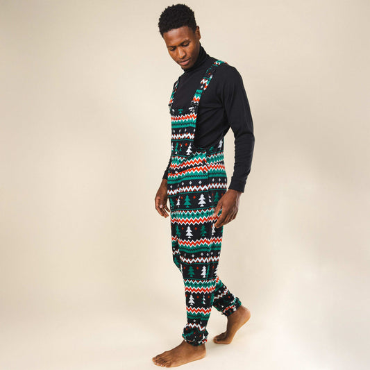 The Classic Caroler | Holiday Fair Isle Pajamaralls® - Shinesty - Flyclothing LLC