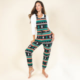 The Classic Caroler | Holiday Fair Isle Women's Pajamaralls®