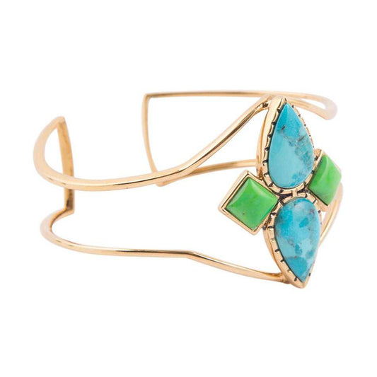 Colors of Turquoise Cuff Bracelet - Barse Jewelry - Flyclothing LLC