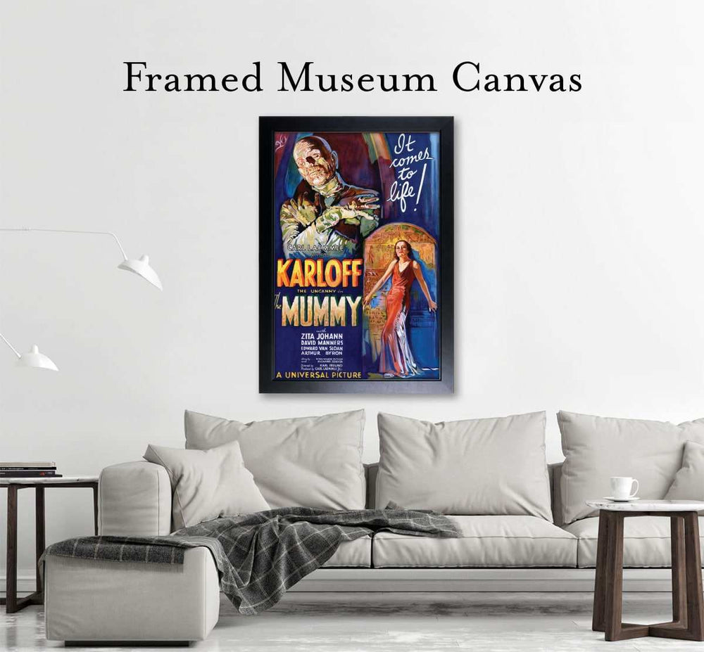 Black Market Art Company Comes to Life & Mummy Movie Poster Print - Black Market Art Company - Flyclothing LLC