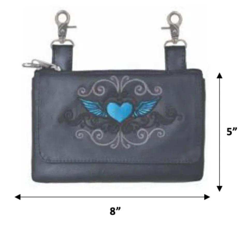 9737.50 - Ladies Clip on Bag - Unik Just for Bikers - Flyclothing LLC