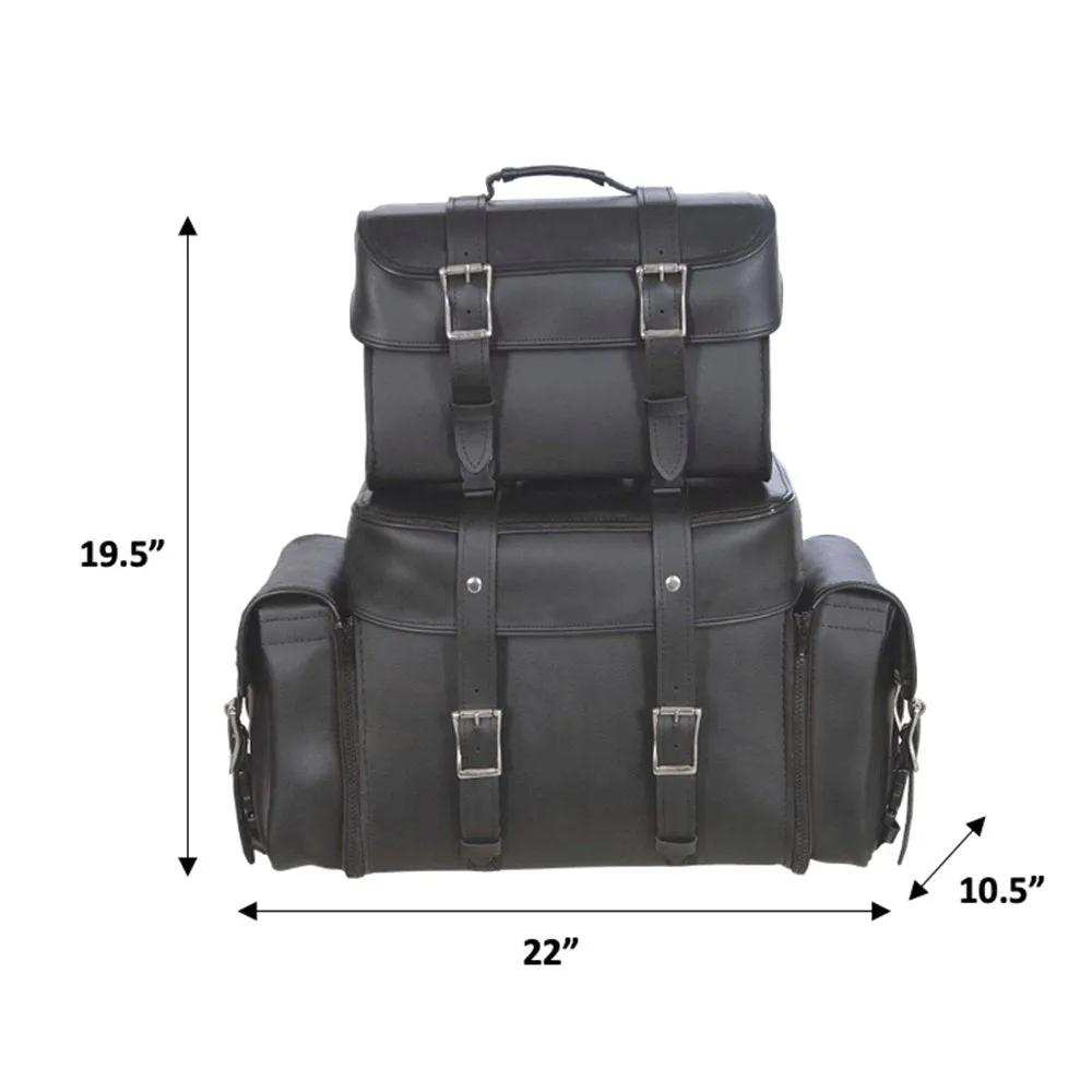 4 Piece Sissy Bar - PVC Travel Bag - Unik Just for Bikers - Flyclothing LLC