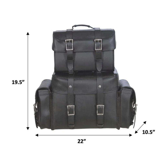 4 Piece Sissy Bar - PVC Travel Bag - Unik Just for Bikers - Flyclothing LLC
