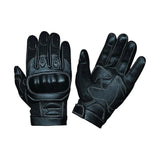 Mens Full Finger Gloves with Knuckle Armor