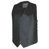 Badolero - Mens Tall Leather Vest - Unik Just for Bikers - Flyclothing LLC