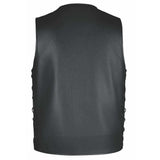 Badolero - Mens Tall Leather Vest - Unik Just for Bikers - Flyclothing LLC