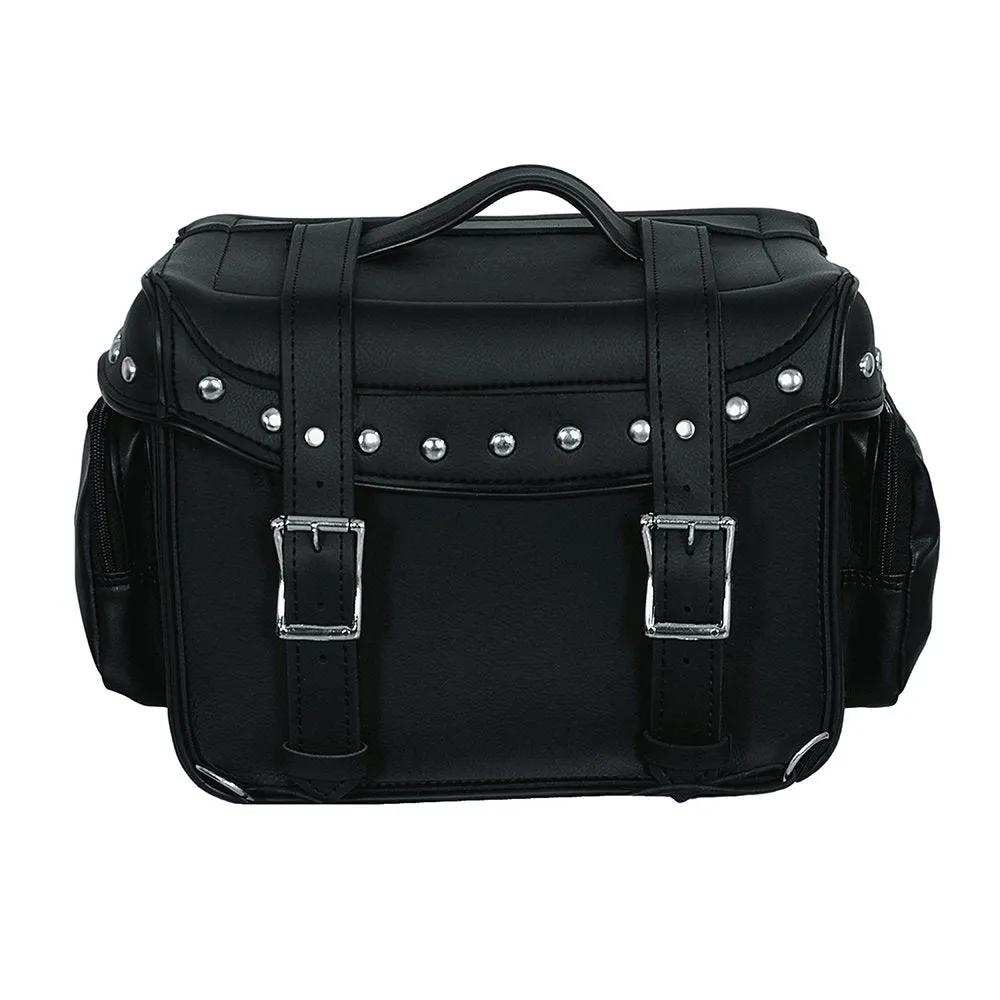 Black 2 Strips - PVC Cooler Bag - Unik Just for Bikers - Flyclothing LLC
