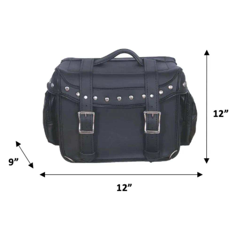 Black 2 Strips - PVC Cooler Bag - Unik Just for Bikers - Flyclothing LLC