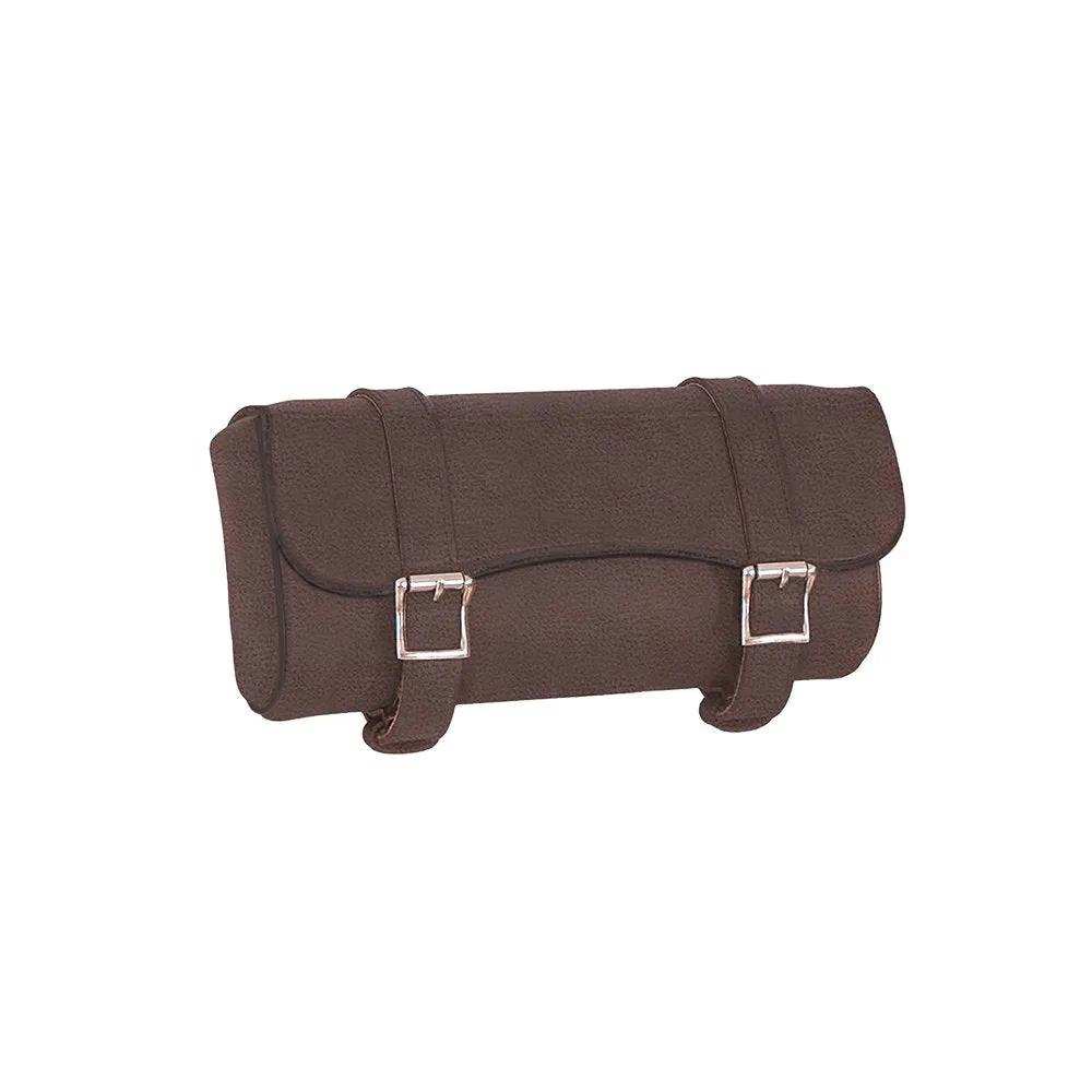 Chocolate- Leather Tool Bag - Unik Just for Bikers - Flyclothing LLC