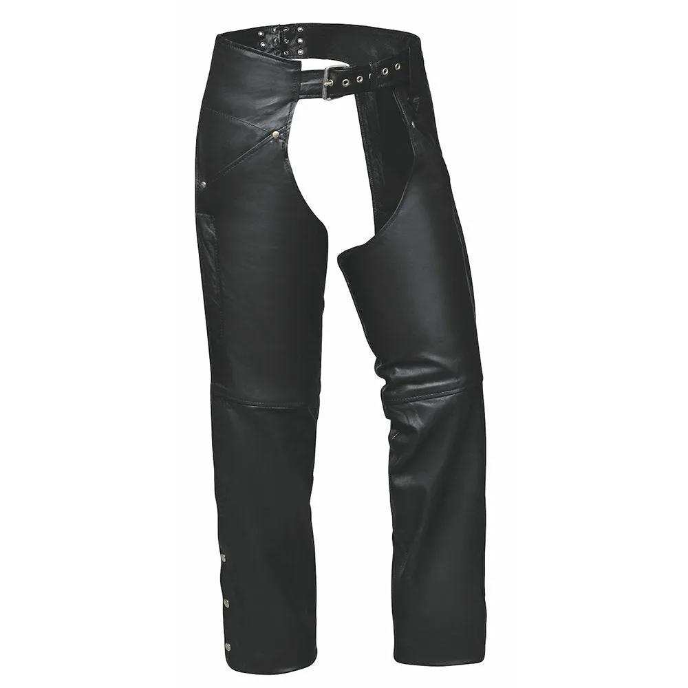 Denali- Ladies Premium Lambskin Leather Chaps - Unik Just for Bikers - Flyclothing LLC