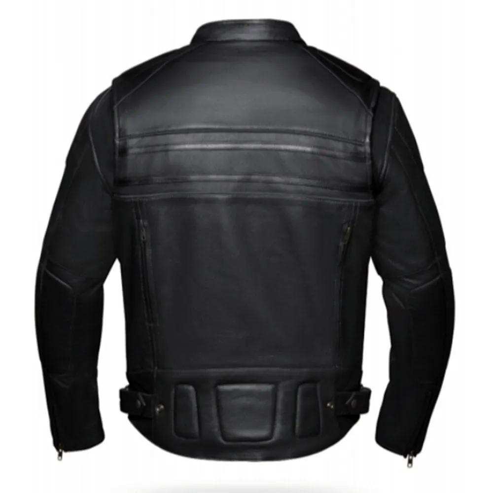 Grizzly - Mens Ultra Leather Jacket - Unik Just for Bikers - Flyclothing LLC