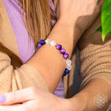 Cosmic Energy Amplifier - Galaxy Tiger’s Eye Bracelet - Conscious Items - Flyclothing LLC