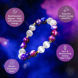 Cosmic Energy Amplifier - Galaxy Tiger’s Eye Bracelet - Conscious Items - Flyclothing LLC