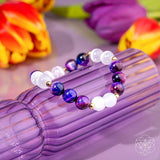 Cosmic Energy Amplifier - Galaxy Tiger’s Eye Bracelet - Conscious Items - Flyclothing LLC