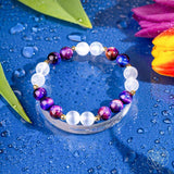 Cosmic Energy Amplifier - Galaxy Tiger’s Eye Bracelet - Conscious Items - Flyclothing LLC