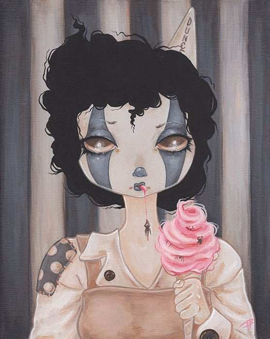 Black Market Art Company Coulrophobia VI Print - Black Market Art Company - Flyclothing LLC