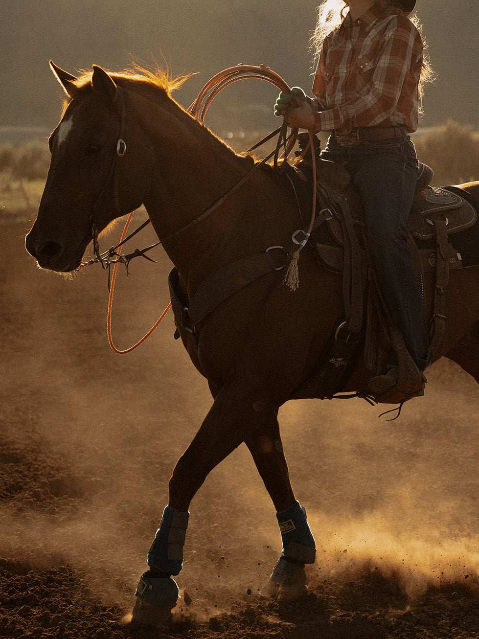 Women's Cowboygirl Ranch Rig Rust Plaid Granddaddy Snap Shirt - Ely Cattleman - Flyclothing LLC