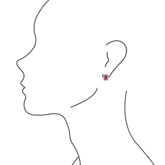 Credence Genuine Purple Turquoise Post Earrings - Barse Jewelry - Flyclothing LLC