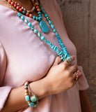 Credence Genuine Turquoise Cuff Bracelet - Barse Jewelry - Flyclothing LLC