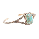 Credence Genuine Turquoise Cuff Bracelet - Barse Jewelry - Flyclothing LLC