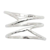 Criss Cross Sterling Silver Ring - Barse Jewelry - Flyclothing LLC