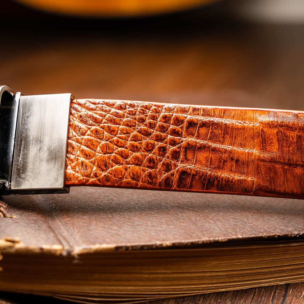 Riccardo Belt Brandy - Marco Di Milano - Flyclothing LLC