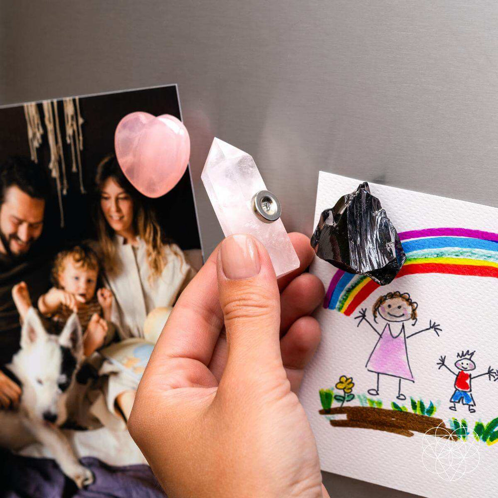 Crystal Guardian Magnets - Trio of Peace & Protection - Conscious Items - Flyclothing LLC