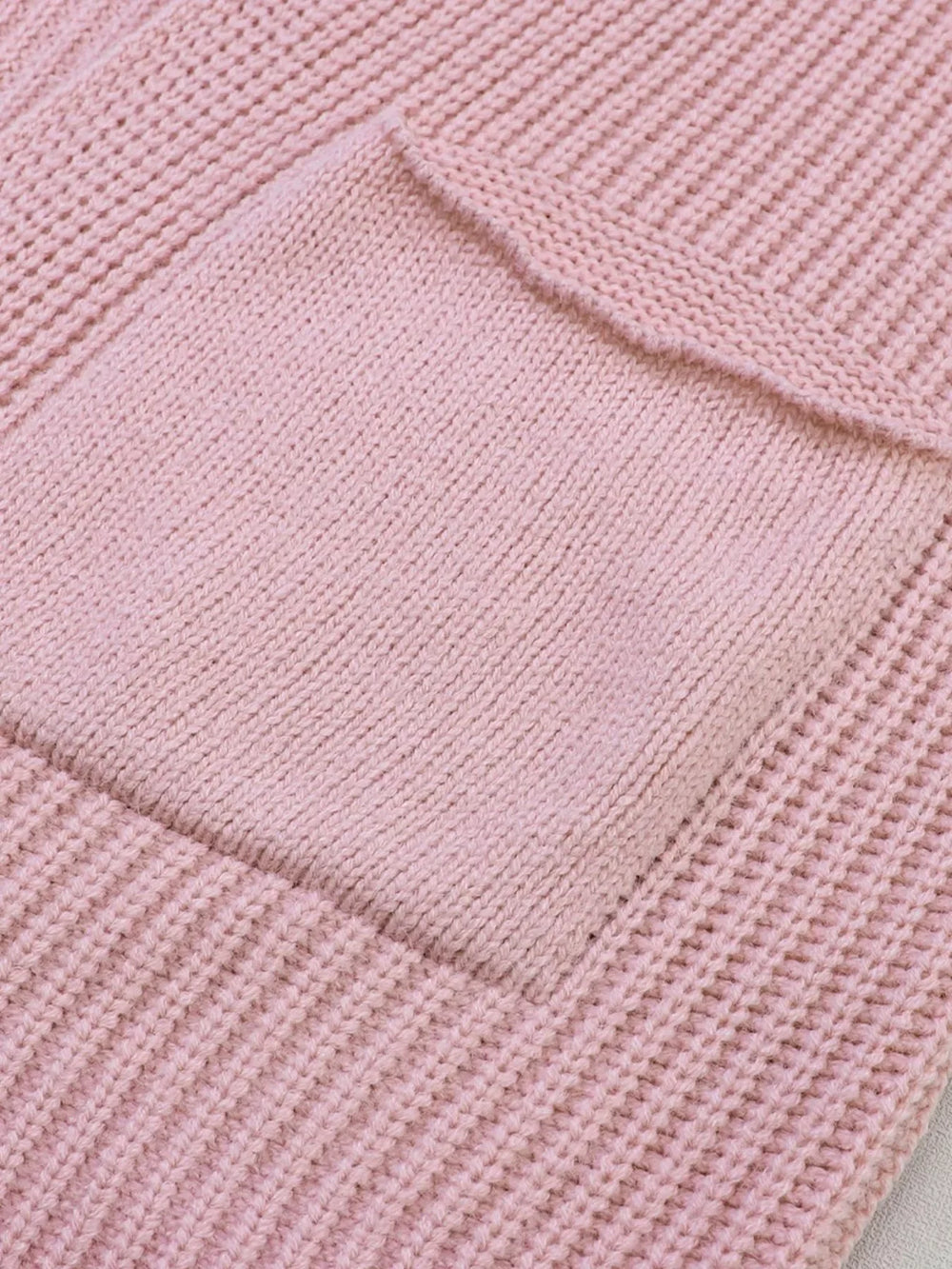 Chunky Knit Open Front Cardigan - Trendsi - Flyclothing LLC