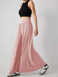 High Waist Wide Leg Pants - Trendsi - Flyclothing LLC