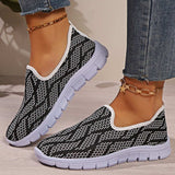 Round Toe Flat Slip-Ons - Trendsi - Flyclothing LLC