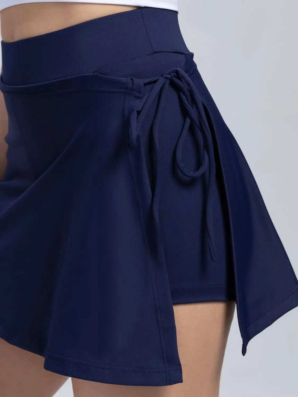 High Waist Active Skort with Pockets - Trendsi - Flyclothing LLC