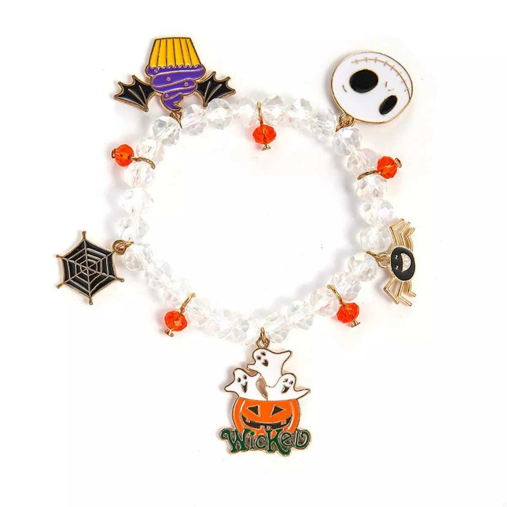 Halloween Beaded Charm Bracelet - Trendsi - Flyclothing LLC