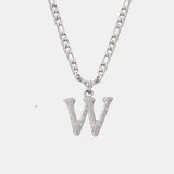 Titanium Steel Letter Pendant Necklace - Trendsi - Flyclothing LLC