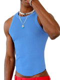 Men's Full Size Round Neck Tank Plus Size - Trendsi - Flyclothing LLC